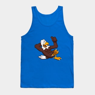 Laying Eagle Character Tank Top